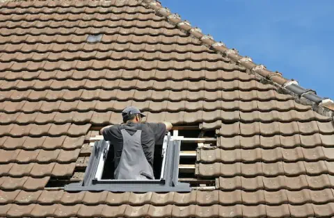Pose de velux - La Devise
